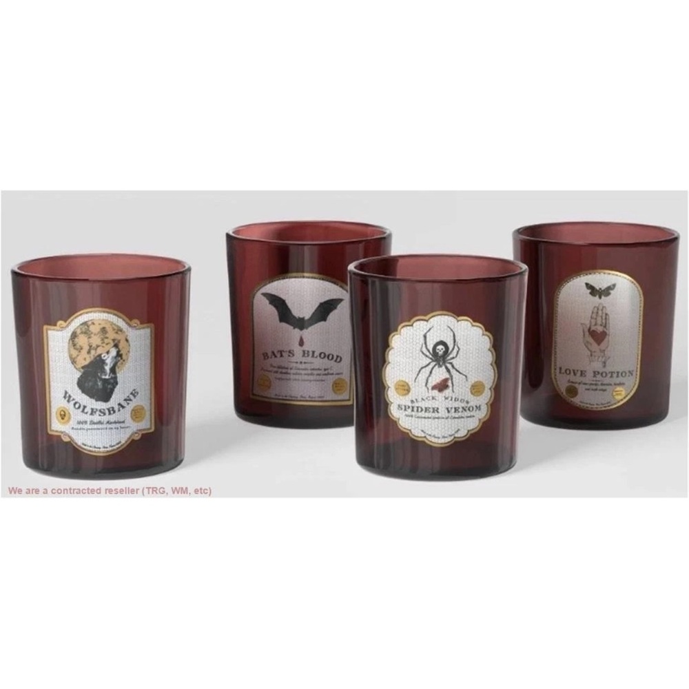 Threshold Potion Tumblers - Set of 4 Glasses - 13.87oz